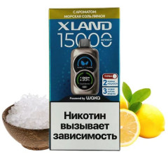 WAKA XLAND 15000 - Морская Соль Лимон